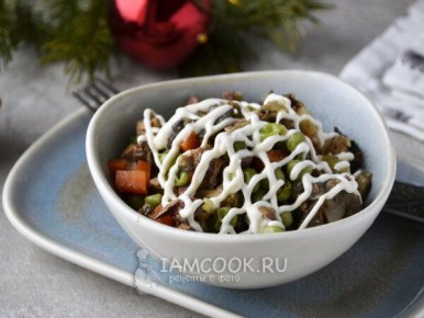 Салат, которого ждет новогодний стол: простой и изысканный