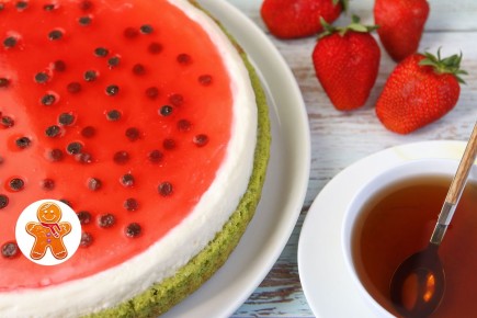 Торт «Арбуз»: яркое летнее лакомство для больших и маленьких