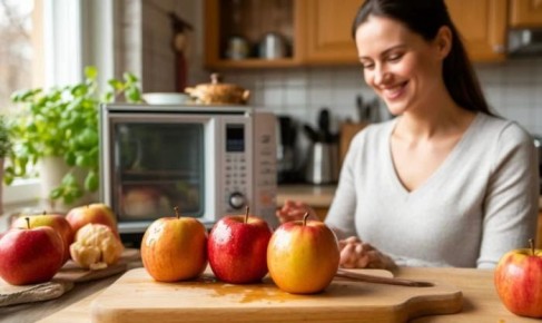 Яблоки, запечённые за пять минут: три удивительных рецепта в микроволновке