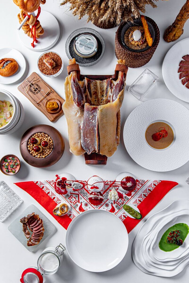 Новый гастрономический сет в «Twins Garden»: погружение в историю России