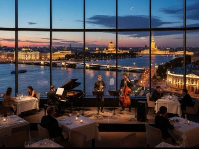 Сказка новогодней ночи в ресторане La Vue