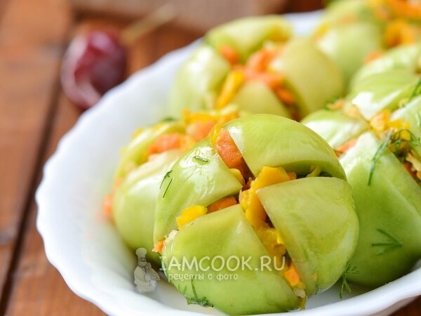 Необычные закуски из зелёных помидоров, которые стоит попробовать