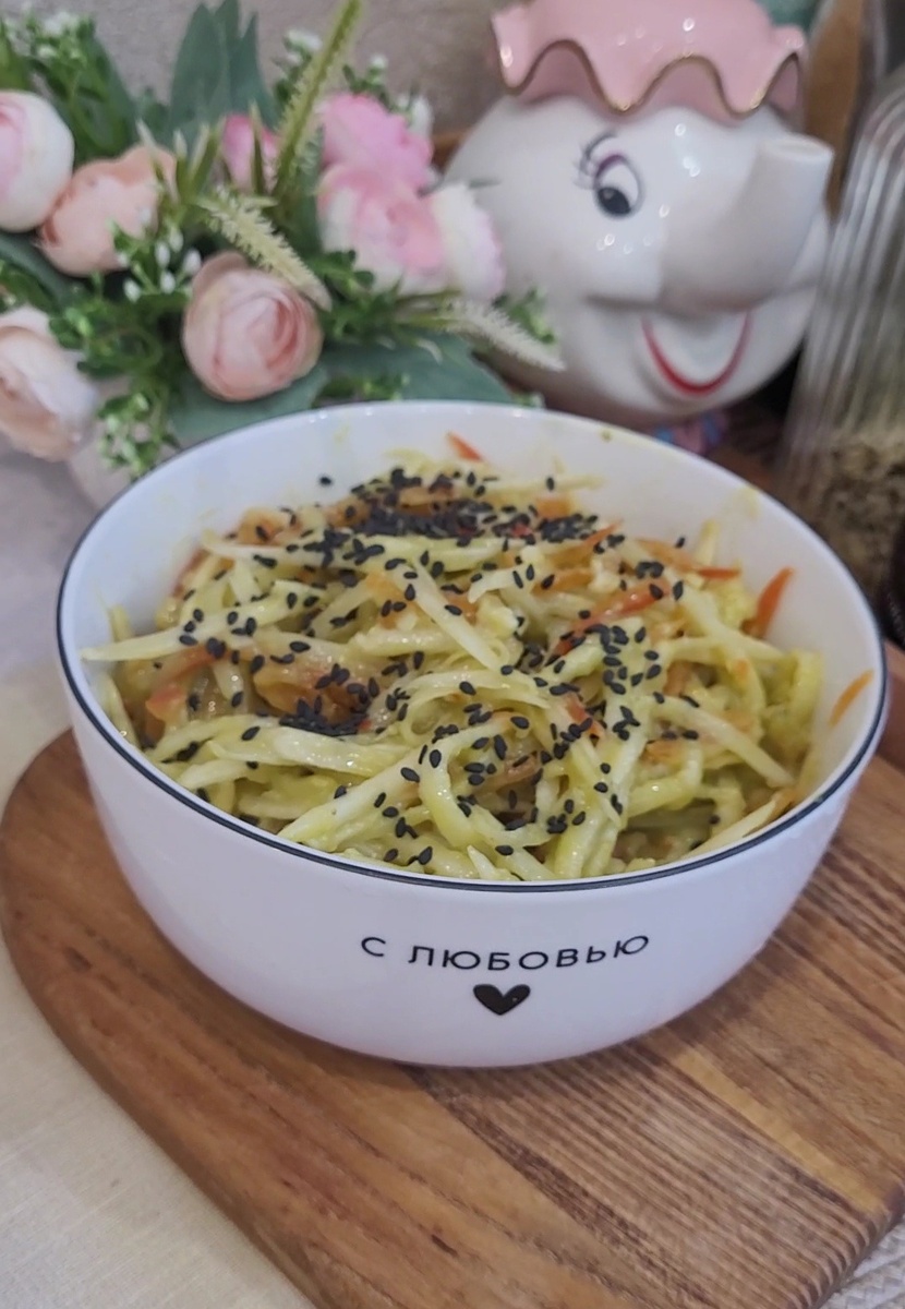 Салат дайкон с апельсином: легкость и свежесть на вашем столе