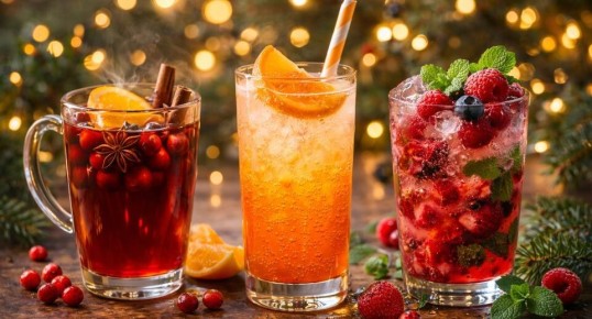 Праздничные коктейли для вашего стола: 3 простых рецепта