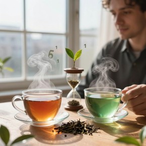 Чайный дуэт: что выбрать, зелёный или чёрный, чтобы зарядиться энергией?
