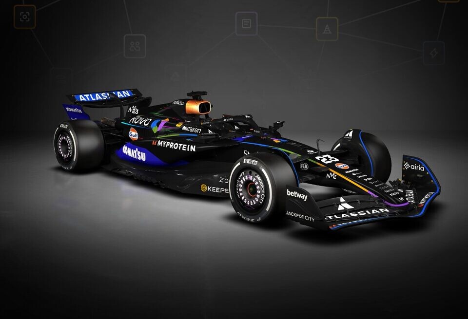 Williams представит черный болид на Гран При Лас-Вегаса