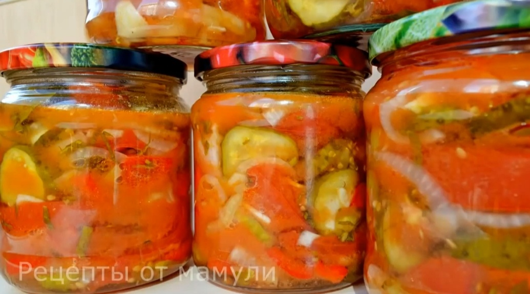 Салат на зимнюю пору: Лето в ваших банках