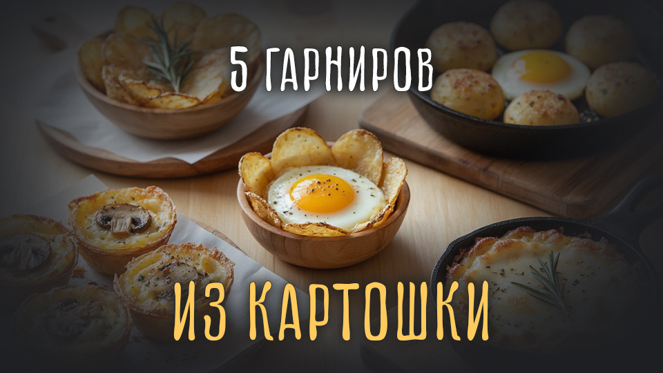 Необычные картофельные гарниры на Новый год, которые удивят гостей