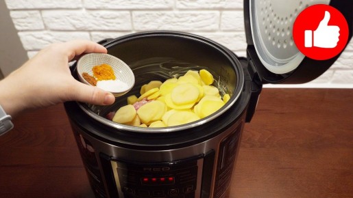 Курица с картошкой и луком: легкий рецепт для мультиварки