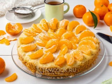 Как заменить яблоки на мандарины и приготовить невероятный пирог