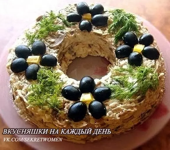 Салат 'Леший': Вкусное угощение для любого стола