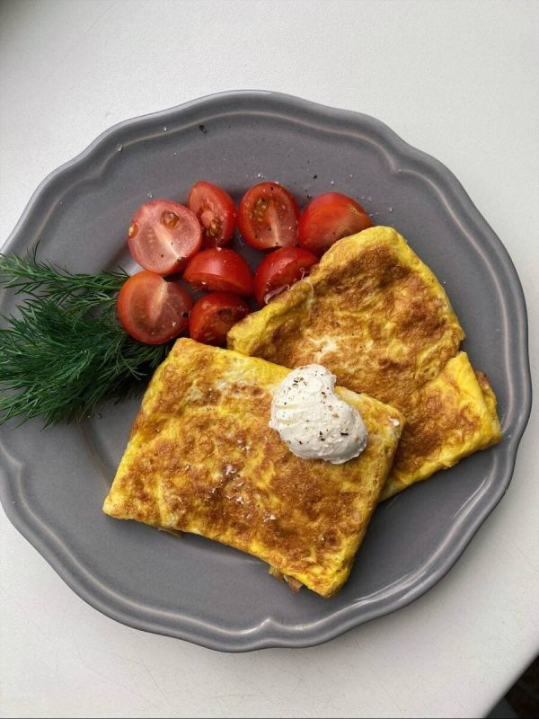 Невероятно Вкусная Хрустящая Яичница с Сыром и Ветчиной