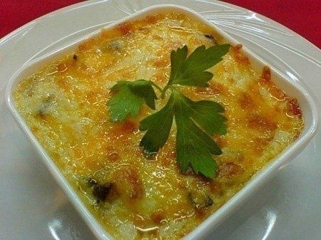 Необычные баклажаны: запеченные с грибами и сыром