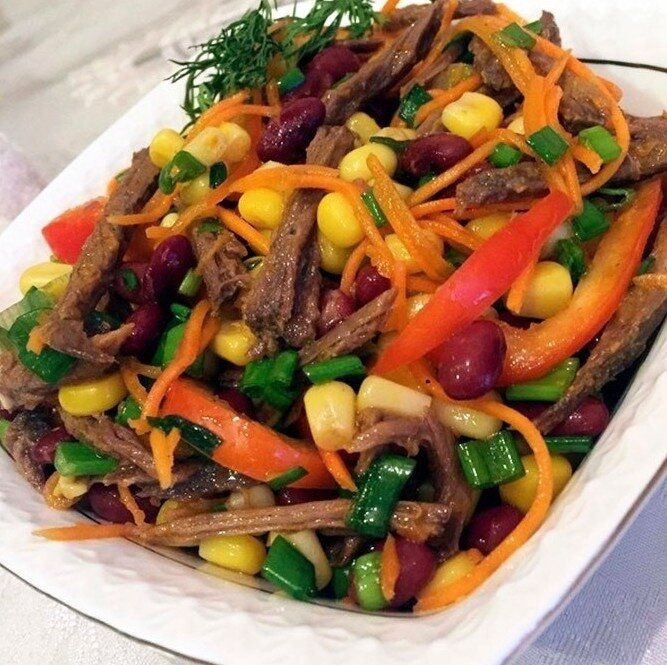 Пикантный салат на праздник: Мужской каприз